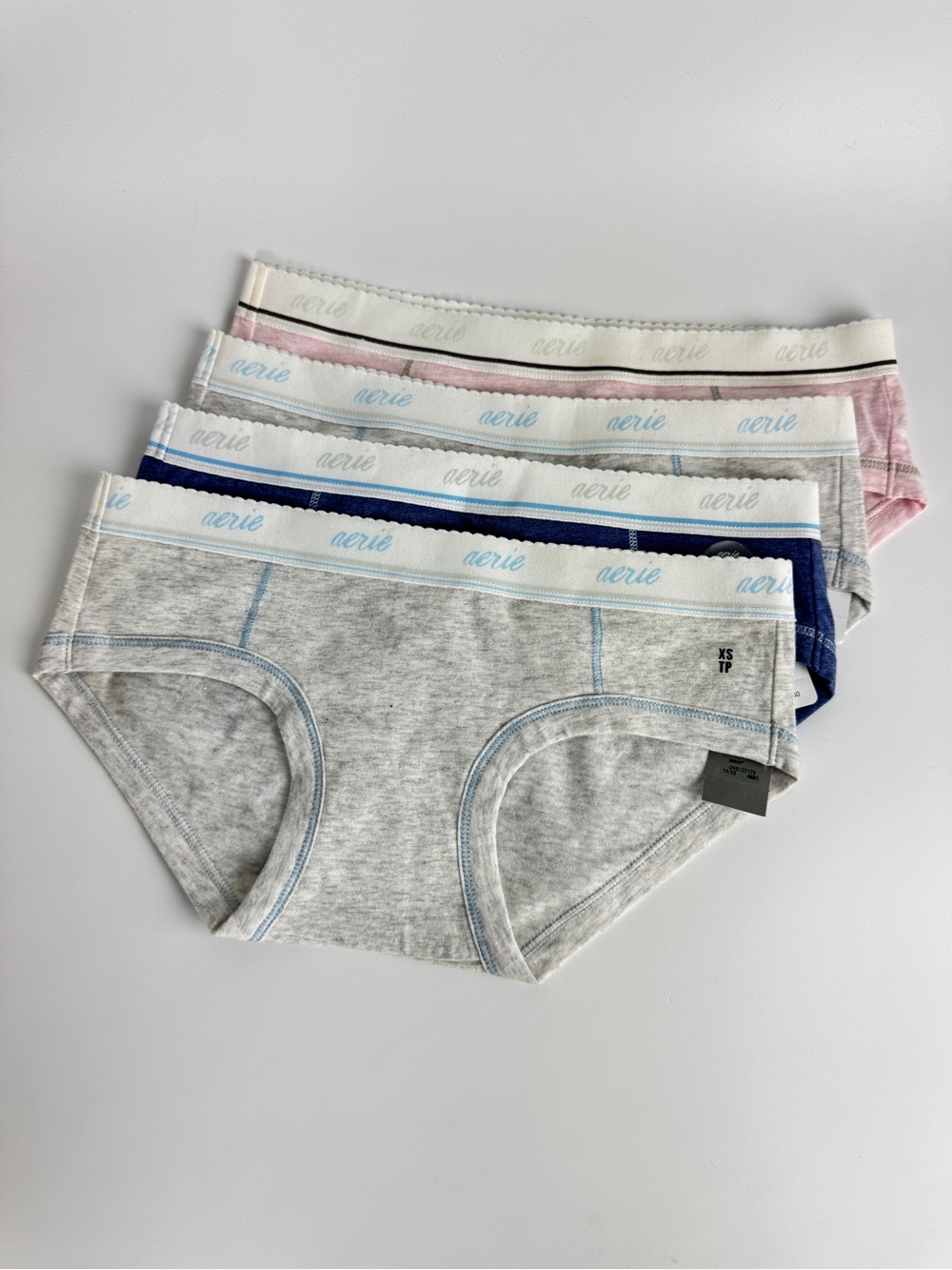 Aerie Women Cotton BoyBrief Underwear 4 Pack